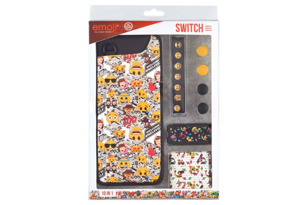 Fundas Y Almacenamiento Indeca Pack Accesorios 10 En 1 Emoji 2018 ( NINTENDO SWITCH - ) Fundas Y Almacenamiento Indeca Pack Accesorios 10 En 1 Emoji 2018 ( NINTENDO SWITCH - )